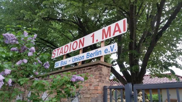 Eingang Stadion 1.Mai Eingang zum Stadion 1.Mai
