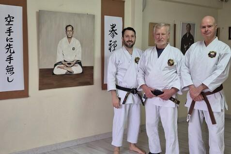 Schwarzer Gürtel für Frank Nolte Schwarzer Gürtel für Frank Nolte